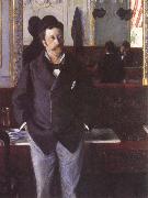 Gustave Caillebotte In a Cafe oil painting